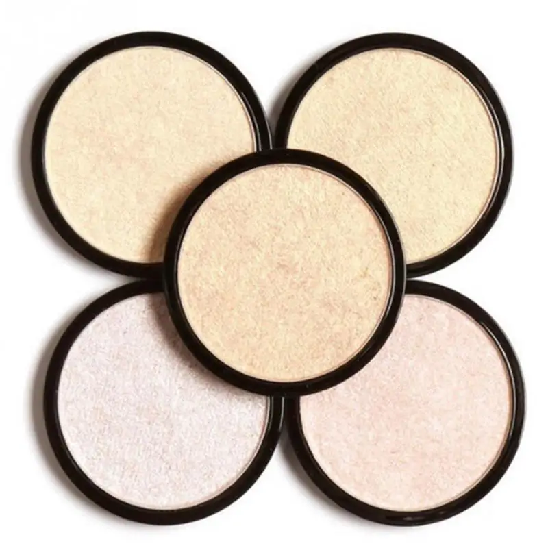 Хайлайтер макияж мерцающая пудра Макияж для лица 5 цветов бронзатор и хайлайтер
