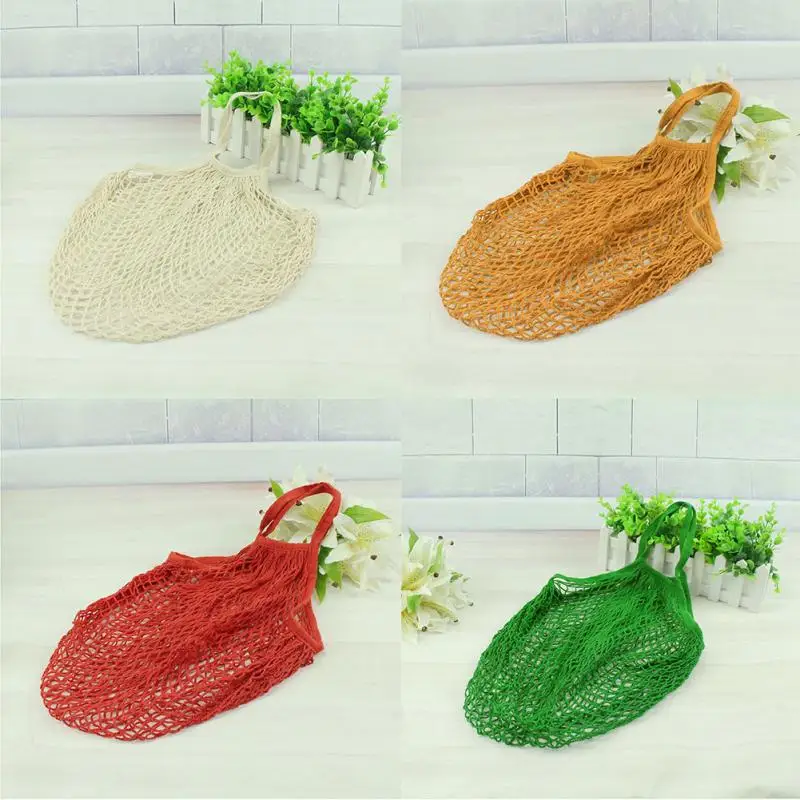 Сетчатая Сумка для покупок многоразовая сумка продуктов экологически чистые