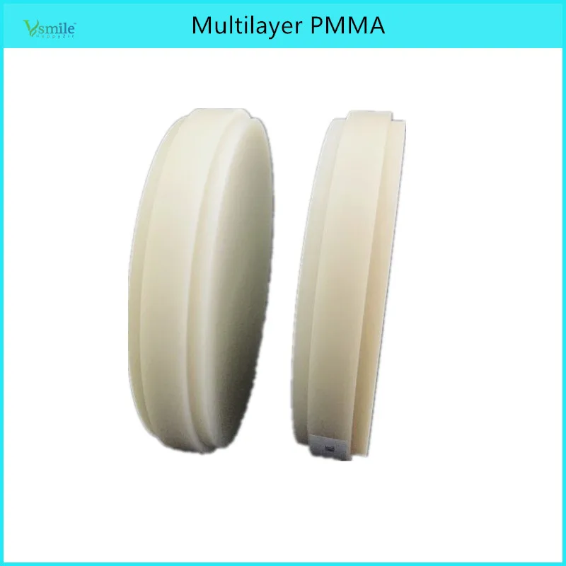 CADCAM OD 98mm Dental PMMA Milling Block Multilayer blank for temporary crown | Красота и здоровье