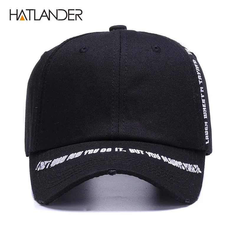 Хлопковая бейсболка HATLANDER новая модная спортивная Кепка для мужчин и женщин