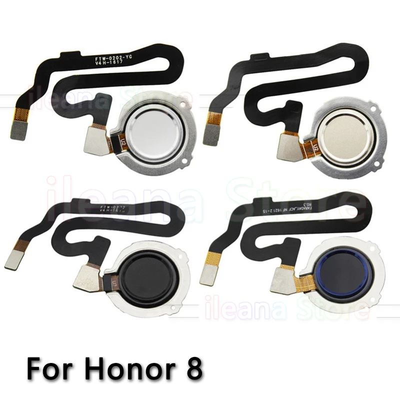 Оригинальная домашняя задняя кнопка Ключ сенсорный ID датчик отпечатков пальцев гибкий кабель для huawei Honor 8 Lite Запчасти для телефонов
