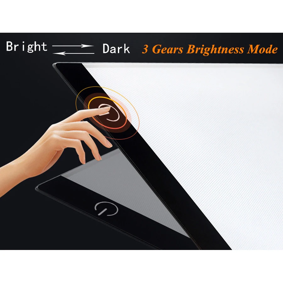 USB A4 светодиодный ультра тонкий художественный Facsimile Рисование доска светильник