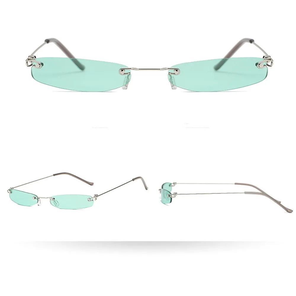 Sunglasses Women Polarized Square Sun Glasses For Men Small Frame Vintage Retro Mirror Sunglasses Green Purple Sunglasses