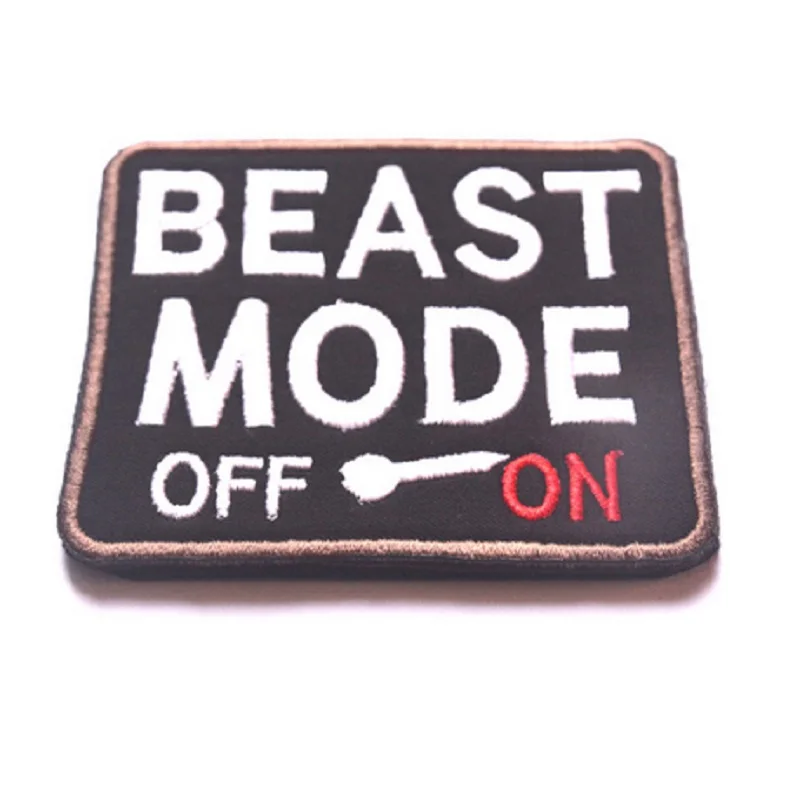 3D вышивка браслет на руку режим Звёздного зверя нашивки армия США военный