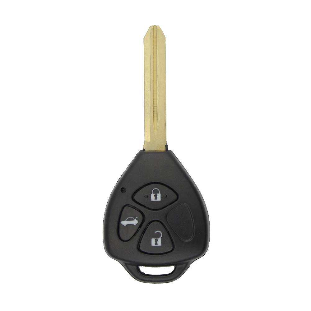 Чехол для ключа OkeyTech Toyota Camry Corolla Prado Vios REIZ Crown RAV4 3 кнопки чехол автомобильного TOY43