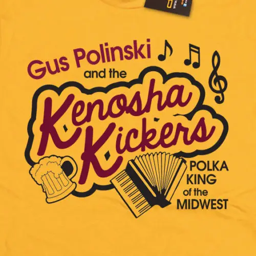 2019 модная футболка Kenosha Kickers в горошек домашняя вдохновленная Футболка Ретро