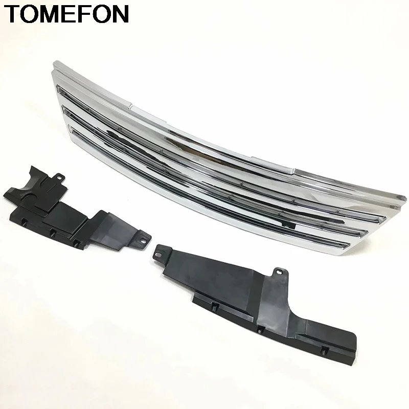 Внешняя часть TOMEFON для Nissan X Trail T31 Rogue 2008 2011 передний бампер решетка гриля защитная