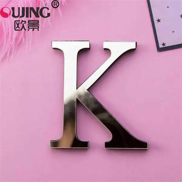 

Зеркальные наклейки на стену OUJING золотого цвета