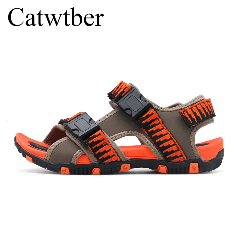 Catwtber Открытый Спорт сандалии мужские летние дышащие повседневные пляжные туфли