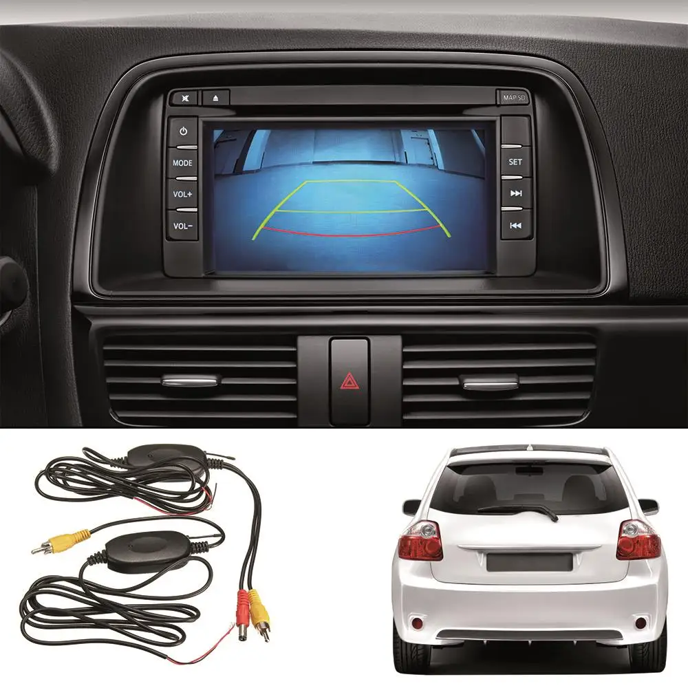 2018 Универсальный 2 4G беспроводной цветной видео передатчик и приемник 1 5 м для