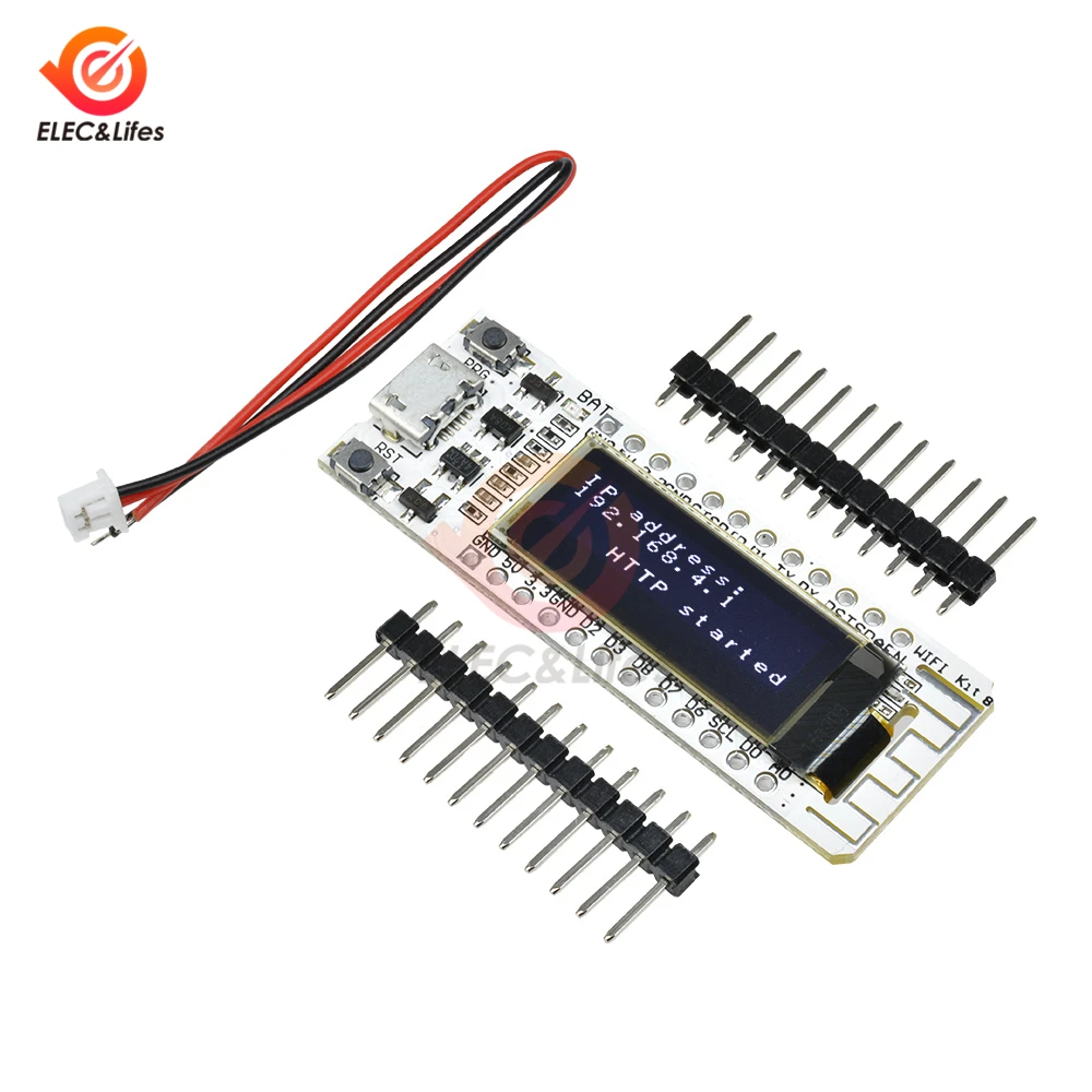ESP8266 комплект WIFI модуль 0 91 ''цифровой OLED дисплей Wifi NodeMCU CP2014 USB к серии 32 Мб флэш