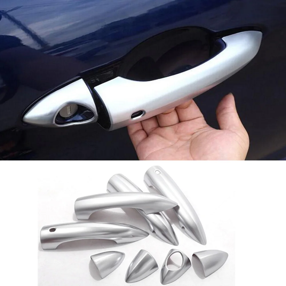 ABS Автомобильная боковая дверная ручка Накладка для Alfa Romeo Giulia отделка седан 2015 2017