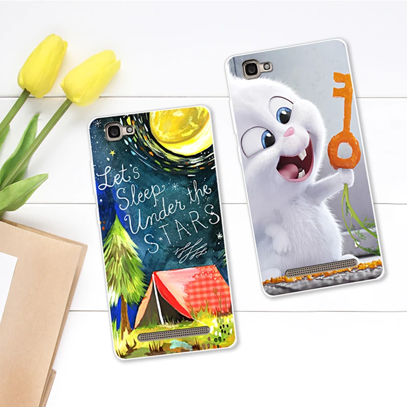 Чехол для Prestigio Grace P5 5 0 дюйма прозрачный рисунок силиконовые чехлы телефонов