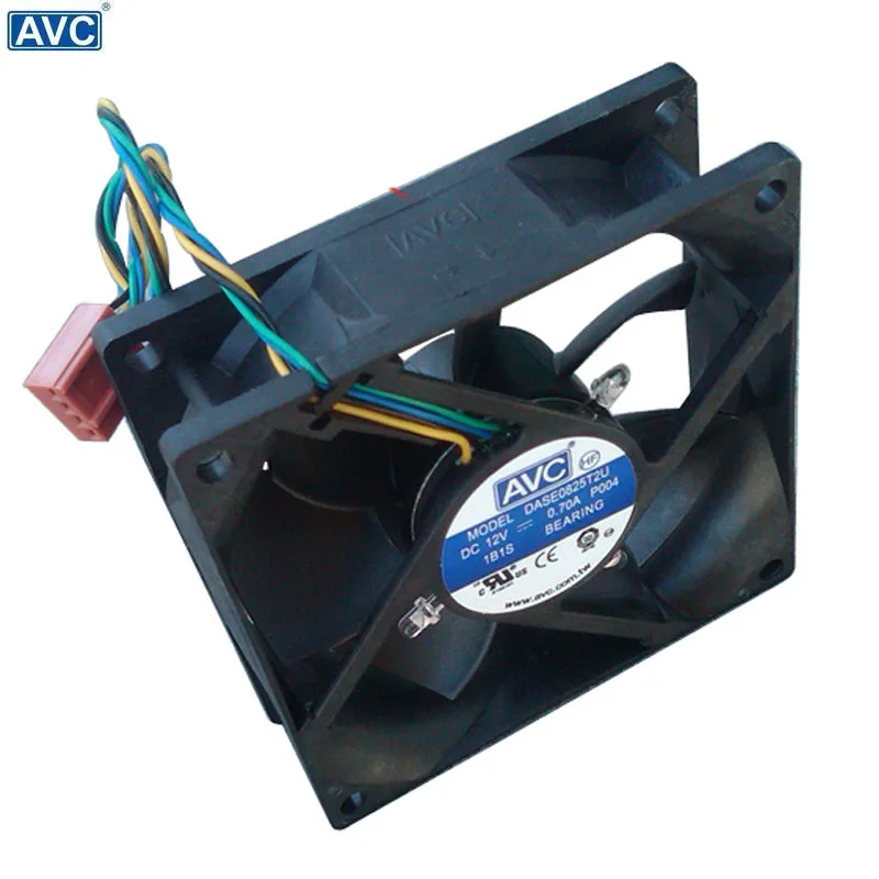 Вентилятор охлаждения для AVC DASE0825T2U 12 В 0 70 а 80 мм светодиодный чехол компьютера |