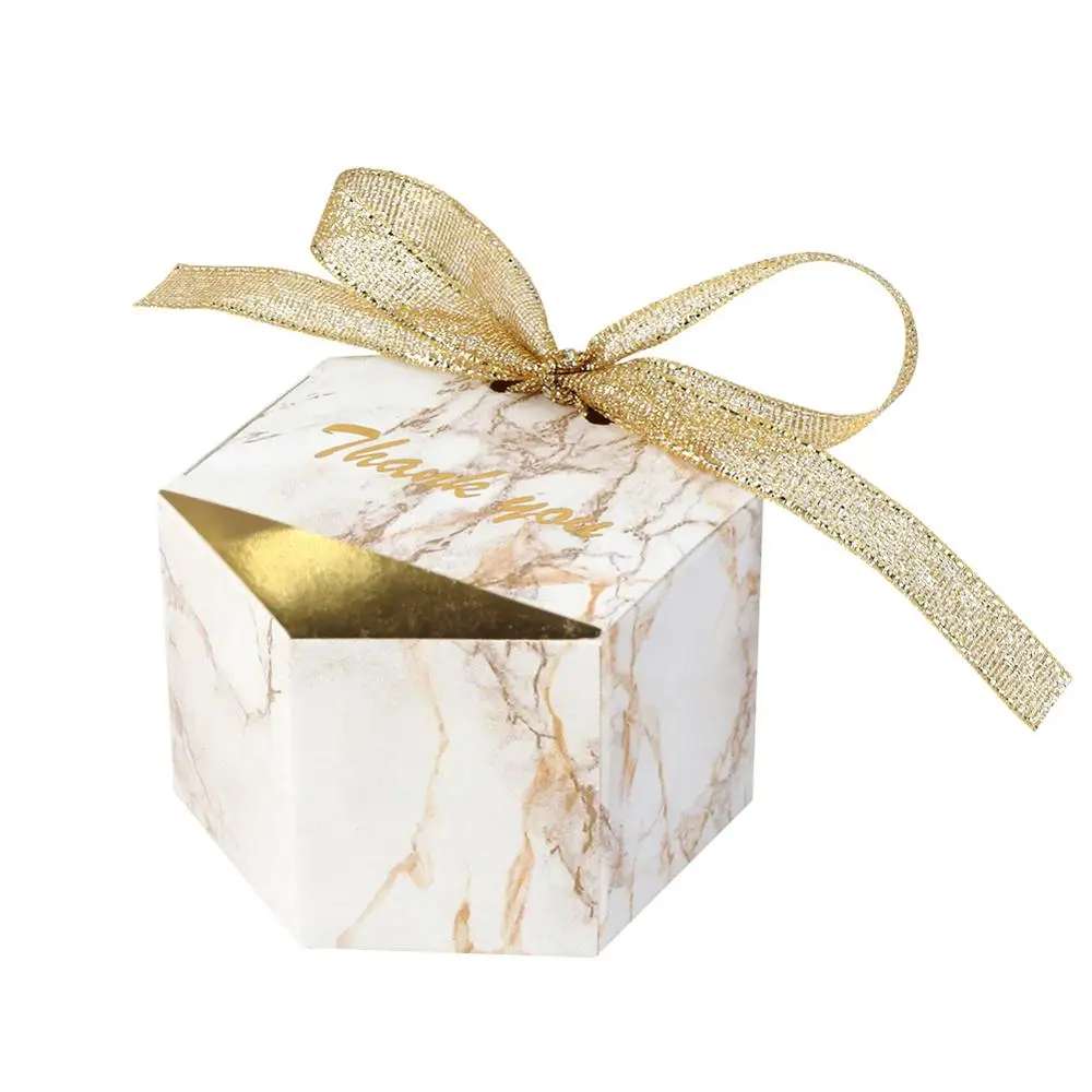 Marble OurWarm Мрамор креативная коробка для конфет Коробки гость сувениры геометрический подарочные мешочки, принадлежности для праздника спасибо Сувенирная Коробка шоколада 20/50 шт - Цвет: Marble