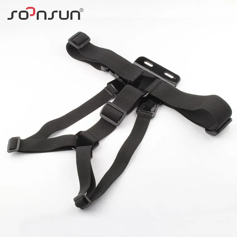 SOONSUN Регулируемый эластичный нагрудный ремень для GoPro Hero 3 4 5 6 7 для SJCAM для Xiaomi Yi для Go Pro аксессуар