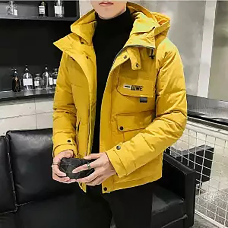 Лидер продаж парка мужские зимние куртки из хлопка Chaquetas Hombre парки повседневная