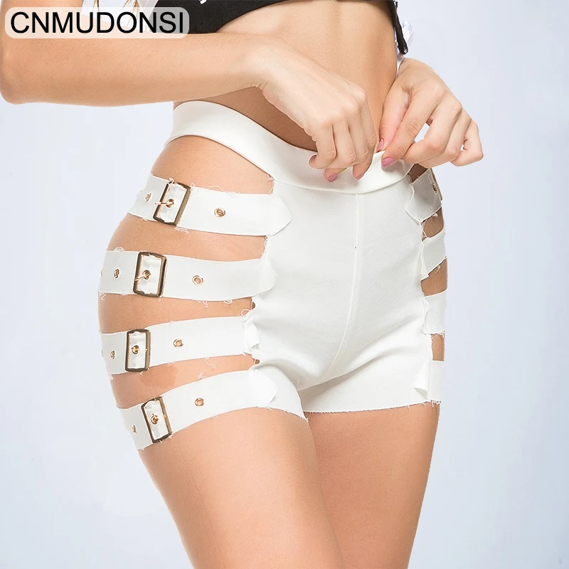 2020 Сексуальная черная блузка шорты Модная женская облегающая юбка с высокой