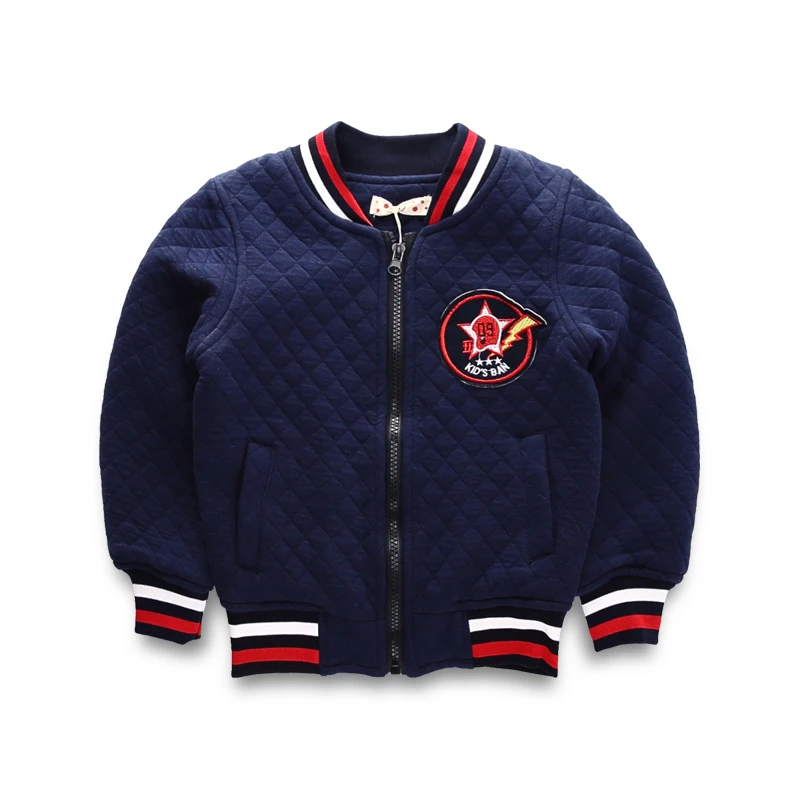 Мальчиков повседневное Детское пальто для Осенняя Детская куртка Модные