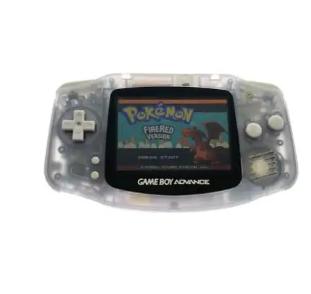 clear Высококачественная игровая консоль для NintndoGBA GameboyAdvance, 4 цвета на выбор, AGS-101 с подсветкой и светильник для мальчиков - Цвет: clear