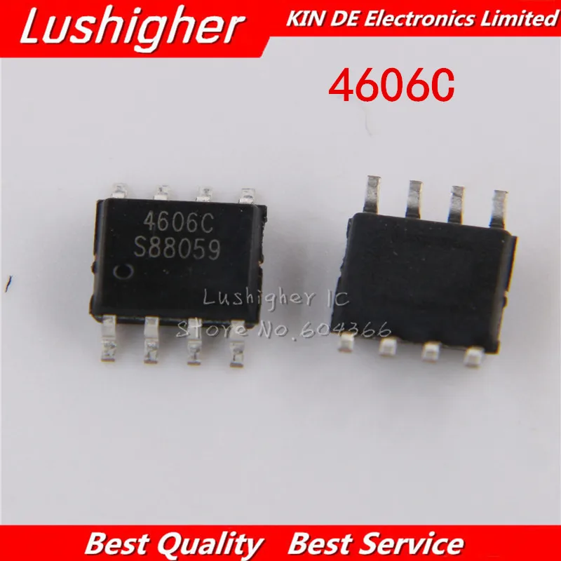 10 шт. AO4606 SOP8 4606 SOP A04606 SMD POWER MOSFET новый оригинальный|mosfet power|mosfet 10pcsmosfet smd |