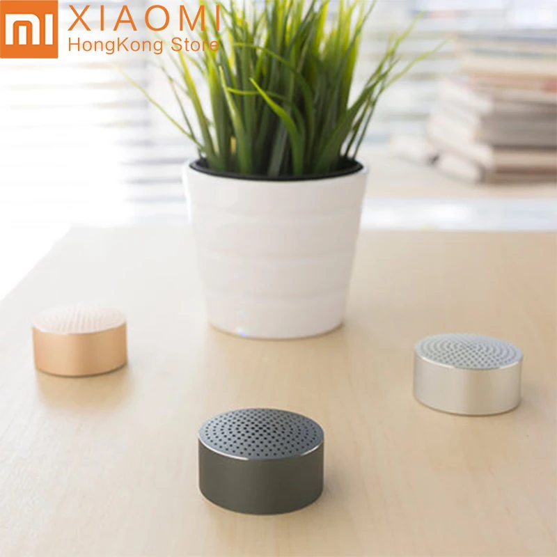 Оригинальный Xiaomi Bluetooth динамик Портативный беспроводной 4 0 стерео мини MP3 плеер