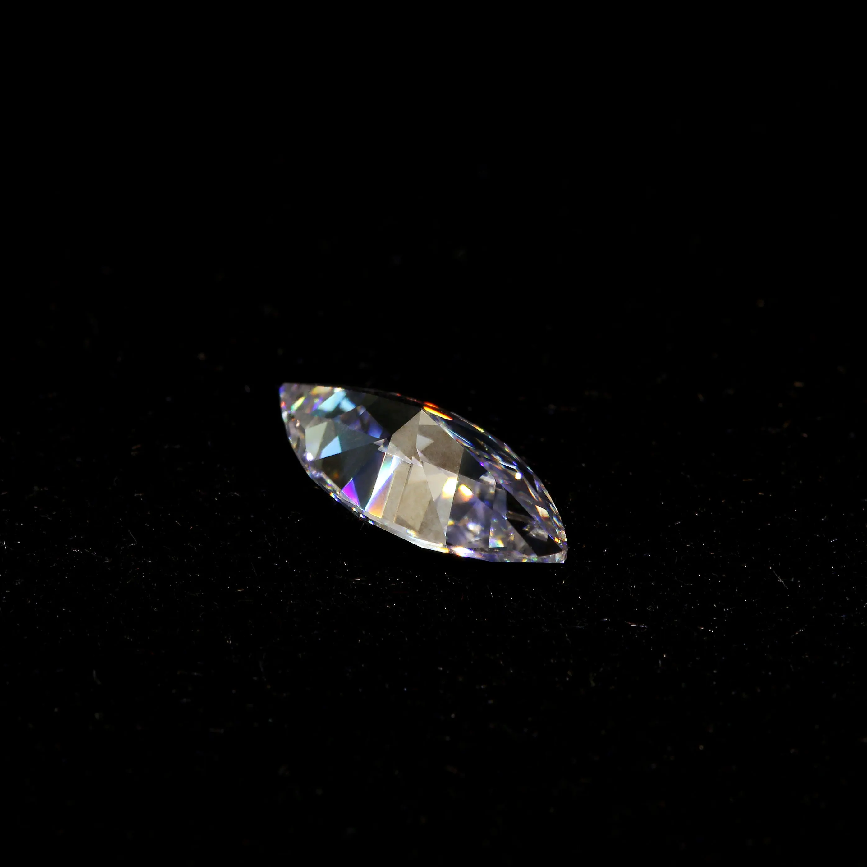 Свободный Камень 1ct карат 5х10 мм Маркиза Cut EF цвет похож на Charles Colvard Moissanite отличное