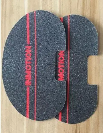 Red pedal sticker Оригинальные детали V8, защитный чехол для корпуса, ручка для ног, накладка на педаль, наружные Внутренние шины, аксессуары для электрического скейтборда, одноколесного велосипеда - Цвет: Red pedal sticker