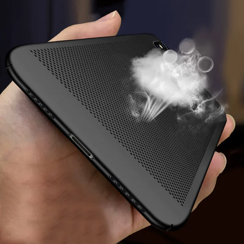 Ультратонкий чехол OLAF для iPhone X 6 6s 7 8 Plus чехлы с отверстиями рассеивания тепла