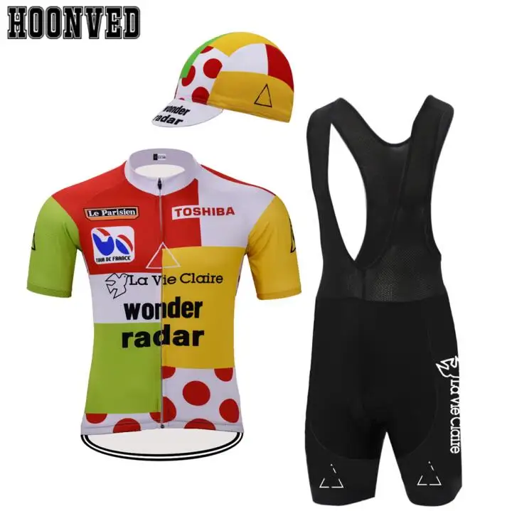 Новая команда гонок человек Go Pro Ретро Велоспорт футболка с коротким рукавом лето Mtb свитер для езды одежда manga corta de ciclo - Цвет: Слоновая кость