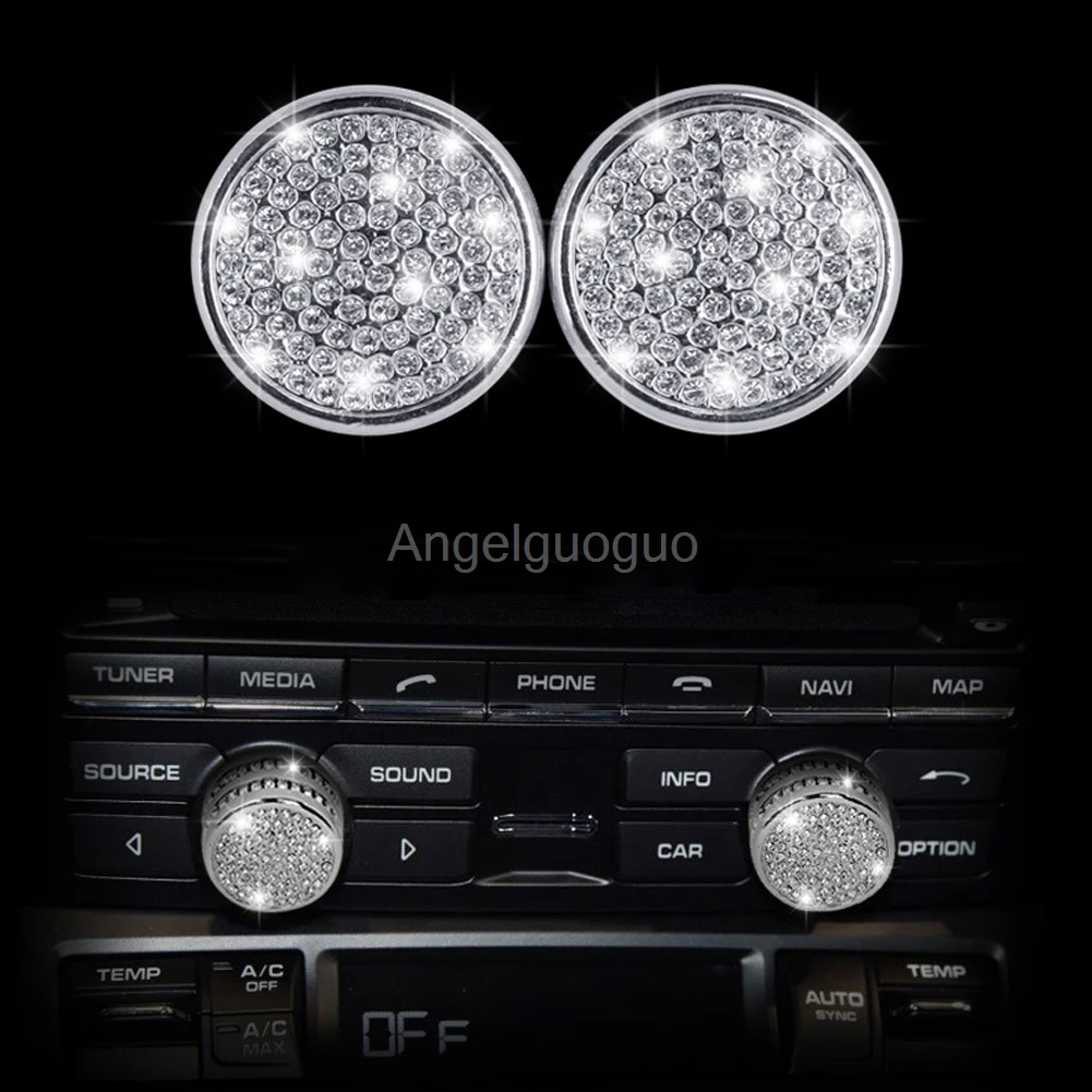 2 шт. автомобильный Кондиционер поворотная ручка кнопка Крышка для Porsche Panamera Cayenne