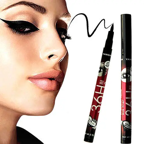 YANQINA водостойкая жидкая подводка для глаз карандаш макияж косметика P|liquid eyeliner