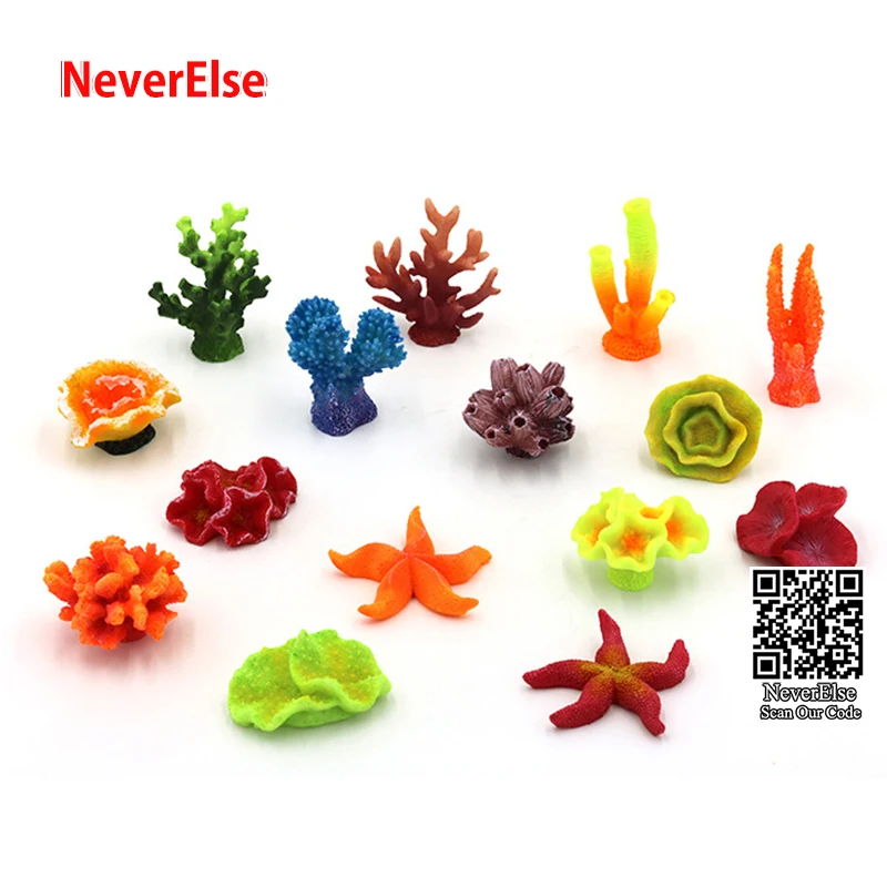 Аквариумные растения для морских звезд искусственное украшение коралловых