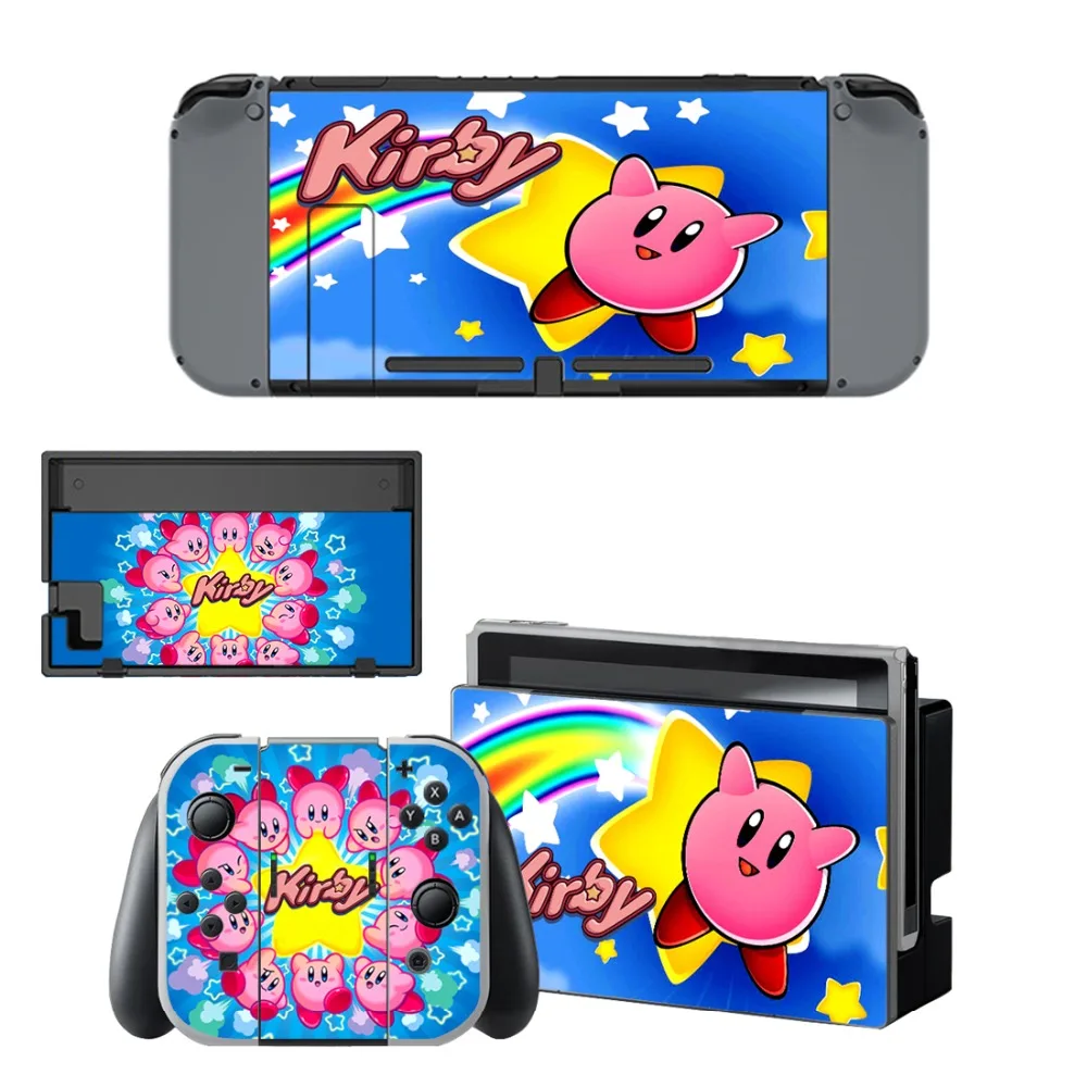 Наклейка на кожу Kirby Star allions vinilo для Nintendo doswitch наклейка s skins Switch NS консоль Joy Con