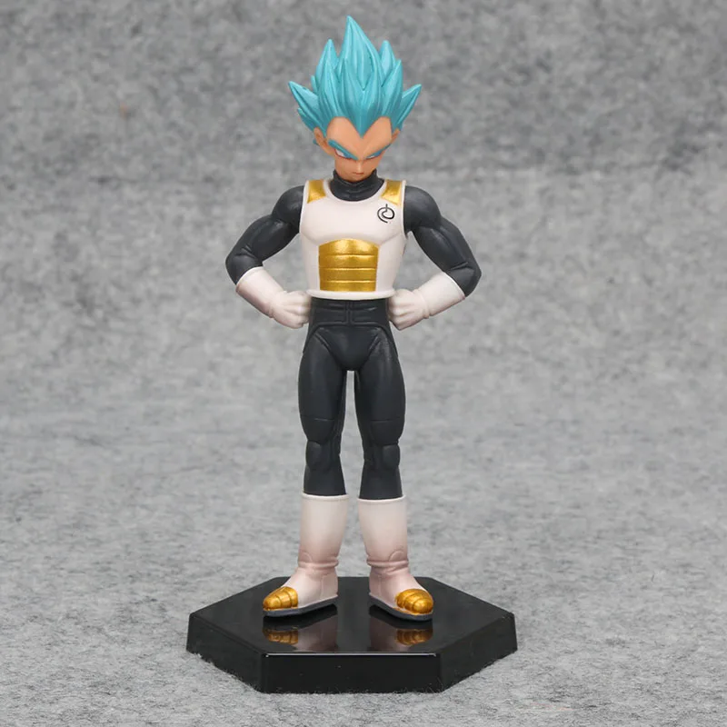 Vegeta blue hair bag 17 стилей Dragon Ball Z DBZ Kuririn Vegeta trunks Freeze Son Goku SON Gohan Piccolo Freeza Beerus Фигурки игрушки - Цвет: Vegeta blue hair bag