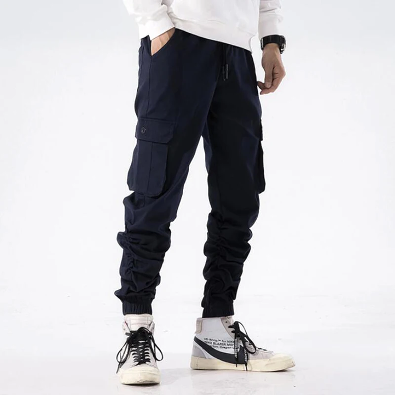 EYUANYANG джоггеры брюки мужские уличные карго Pantalon Homme хип-хоп спортивные штаны