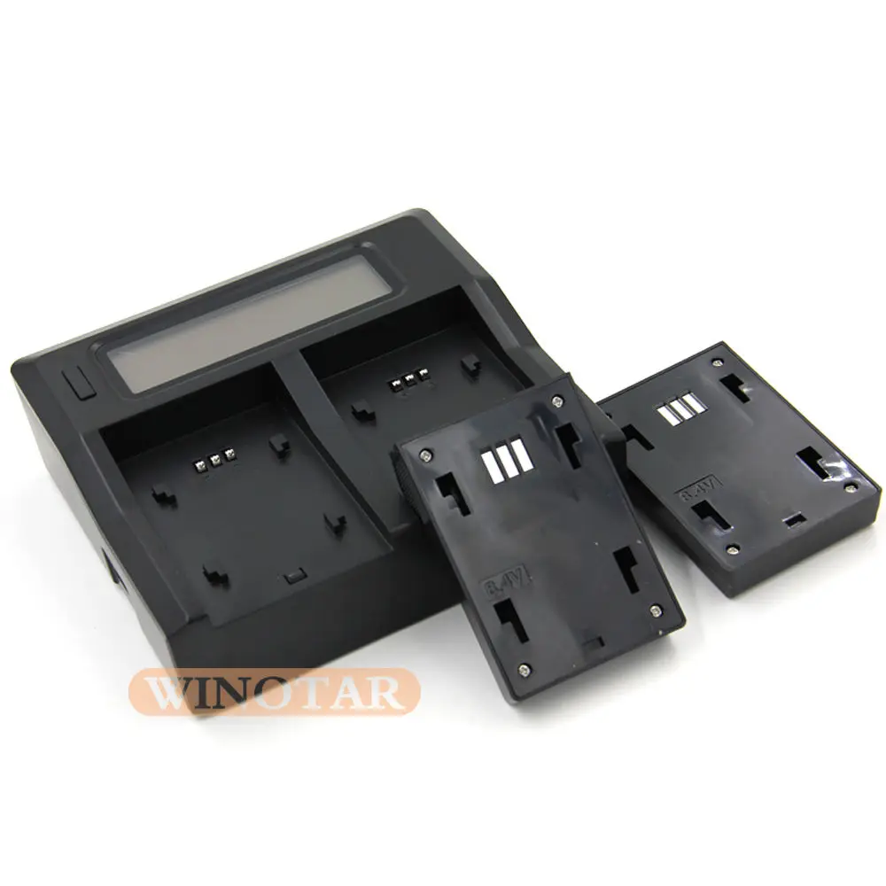 Быстрое зарядное устройство для двух аккумуляторов с ЖК дисплеем|fast battery charger|battery