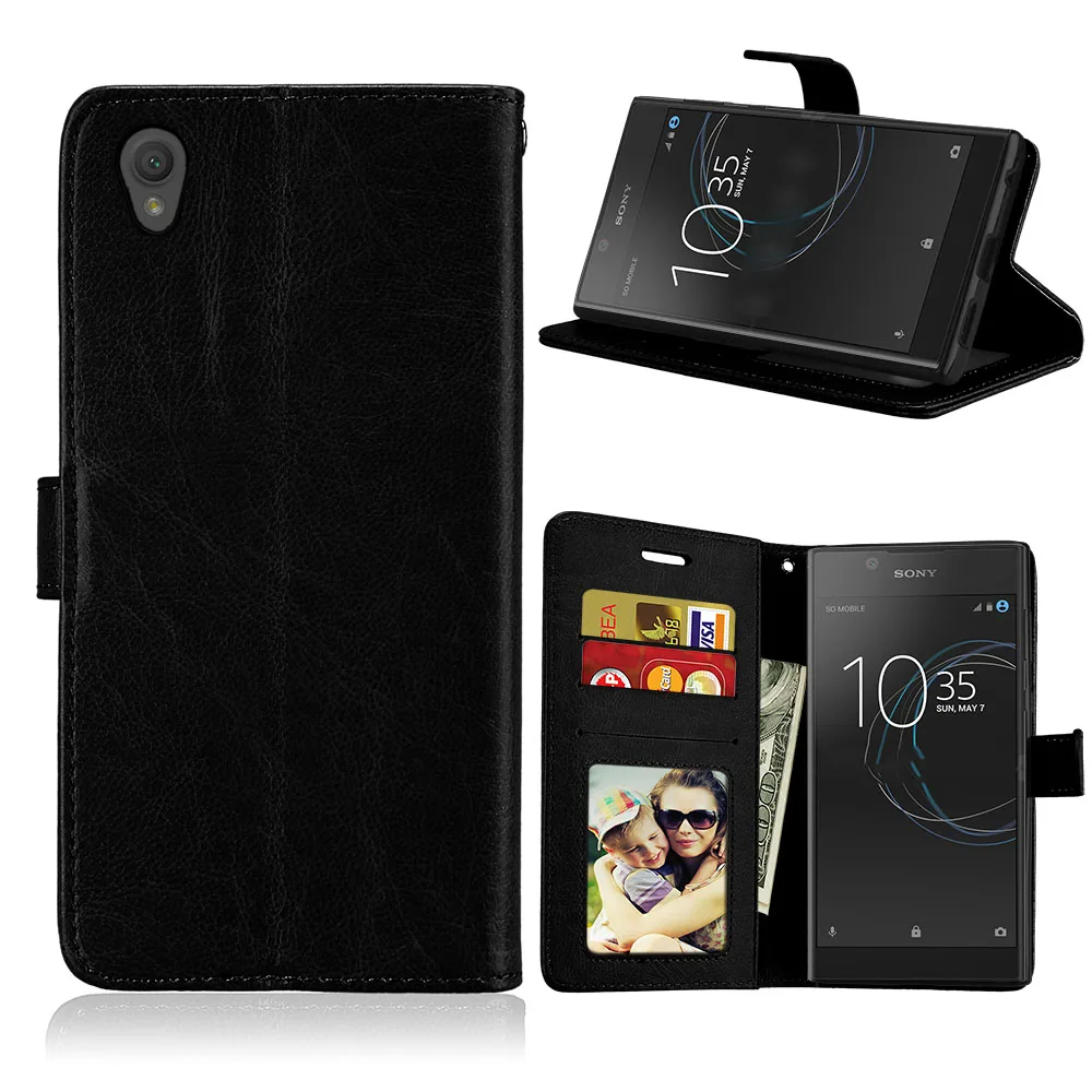 Чехол для Sony Xperia L1 G3311 G3312 G3313 чехол E6 Dual 5 дюйма из искусственной кожи чехлы