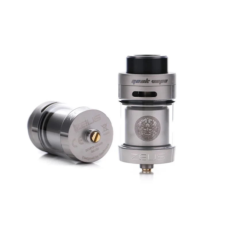 Имеются на складе! Zeus dual RTA Geekvape Dual coil 5 мл zeus распылитель с защитой от протечек