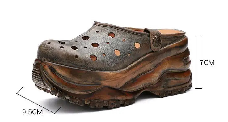 TOACEK/летние шлепанцы обувь из натуральной кожи ручной работы Вьетнамки женские