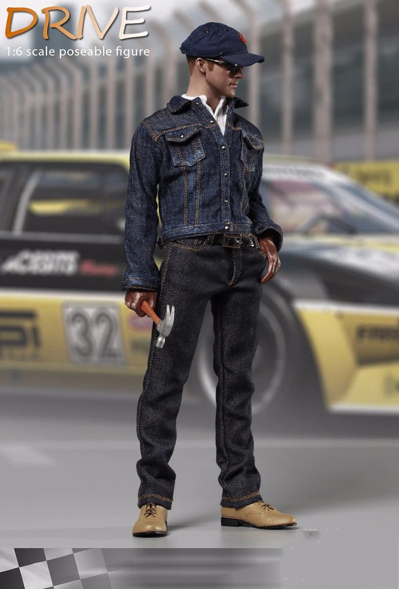1:6 масштаб Poseable полный наборы мужской фигурка Райана Гослинг смерти Драйв BBK004 модель игрушки для коллекции подарок