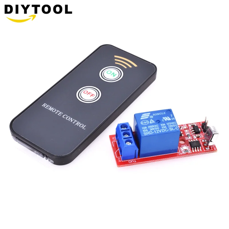 DC 12 в 1 канал инфракрасный переключатель реле вождения зарядная Модульная плата