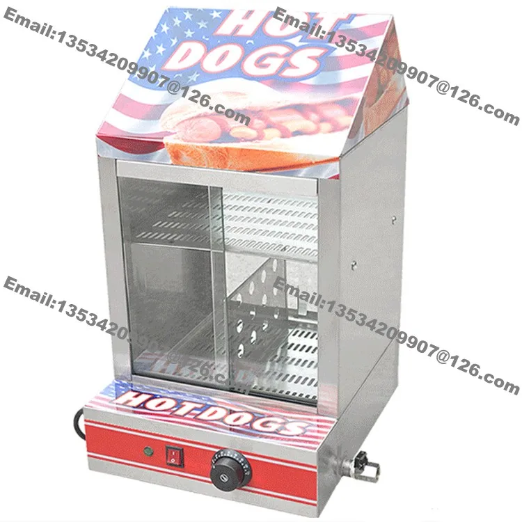Бесплатная доставка коммерческая электрическая Пароварка для хот догов и