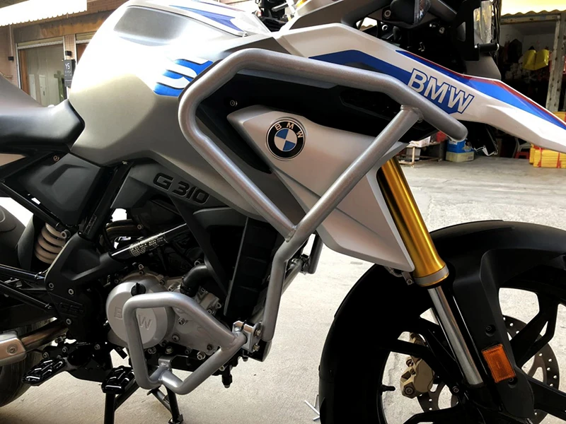 Для BMW G310GS 2017 2018 верхняя и нижняя защита рамы двигателя мотоцикла защитные полосы