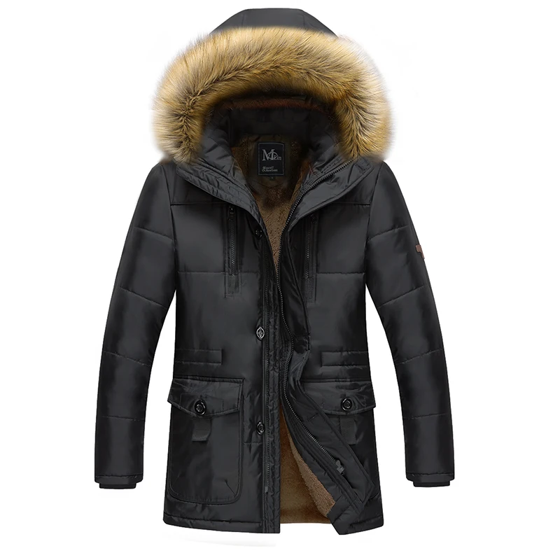 High Quality Winter Jacket Men 2018 Fashion Hooded Men's Warm Jacket Windproof Casual Outerwear Thicken Jacket Men Parka M-5XL