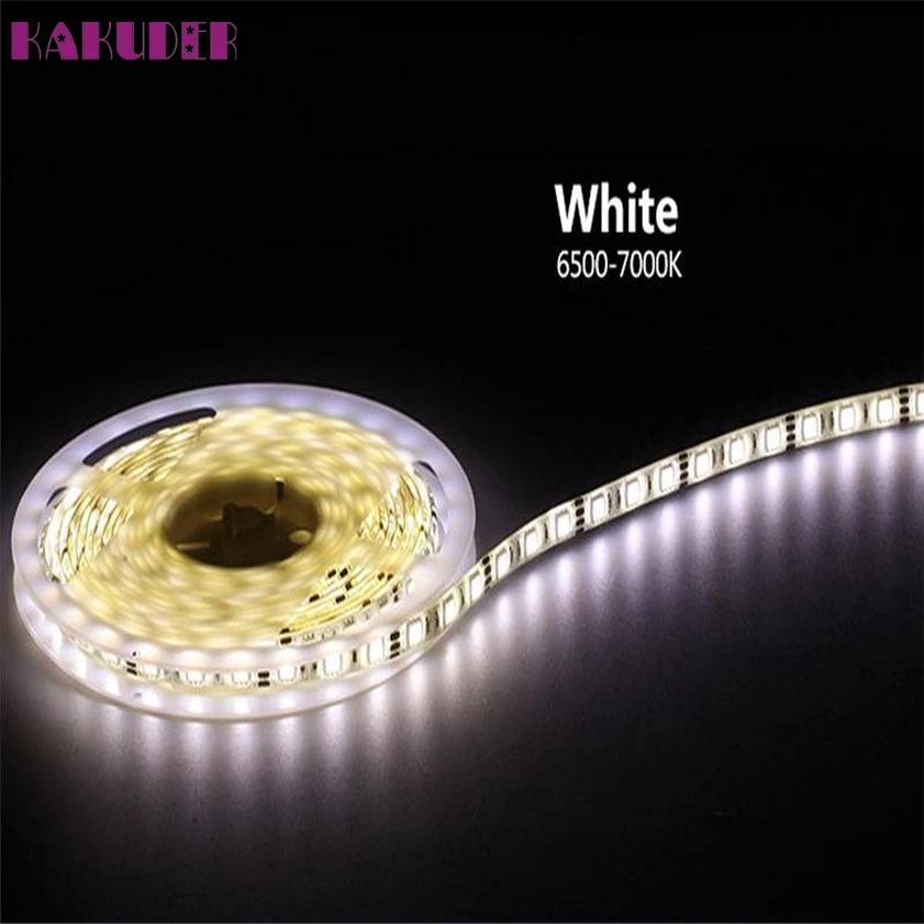 Высокое качество 10 м RGB 5050 водонепроницаемая светодиодная лента 300 SMD 24-клавишный