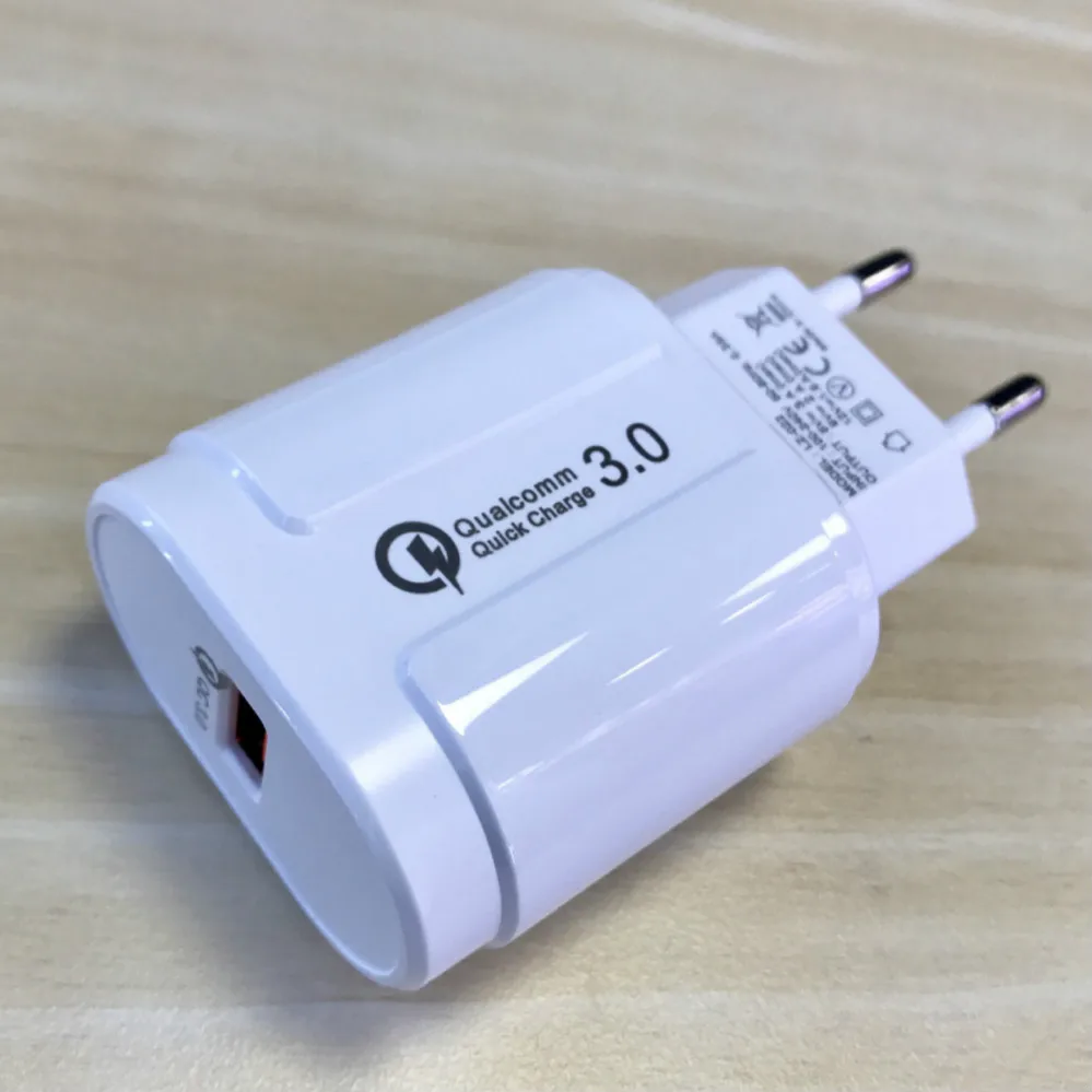 Настенное зарядное устройство USB, быстрое зарядное устройство 3,0, дорожное настенное зарядное устройство, штепсель переменного тока, адаптер питания, быстрое зарядное устройство для смартфонов samsung Galaxy Note 9 S9 S9+ S8