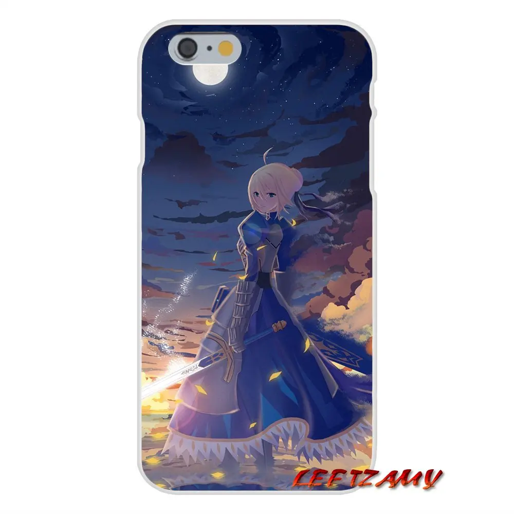Fate Zero Stay Night Saber аксессуары чехлы для телефонов Motorola Moto G LG Spirit G2 G3 Mini G4 G5 K4 K7 K8 K10 V10 V20