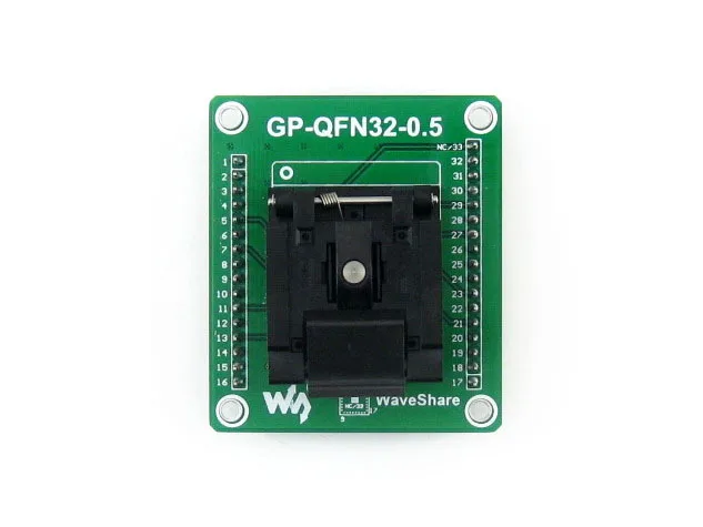 QFN20 MLF20 MLP20 QFN IC тестовая розетка программирующий адаптер Enplas QFN-20BT-0.5-01 0 5 мм шаг |