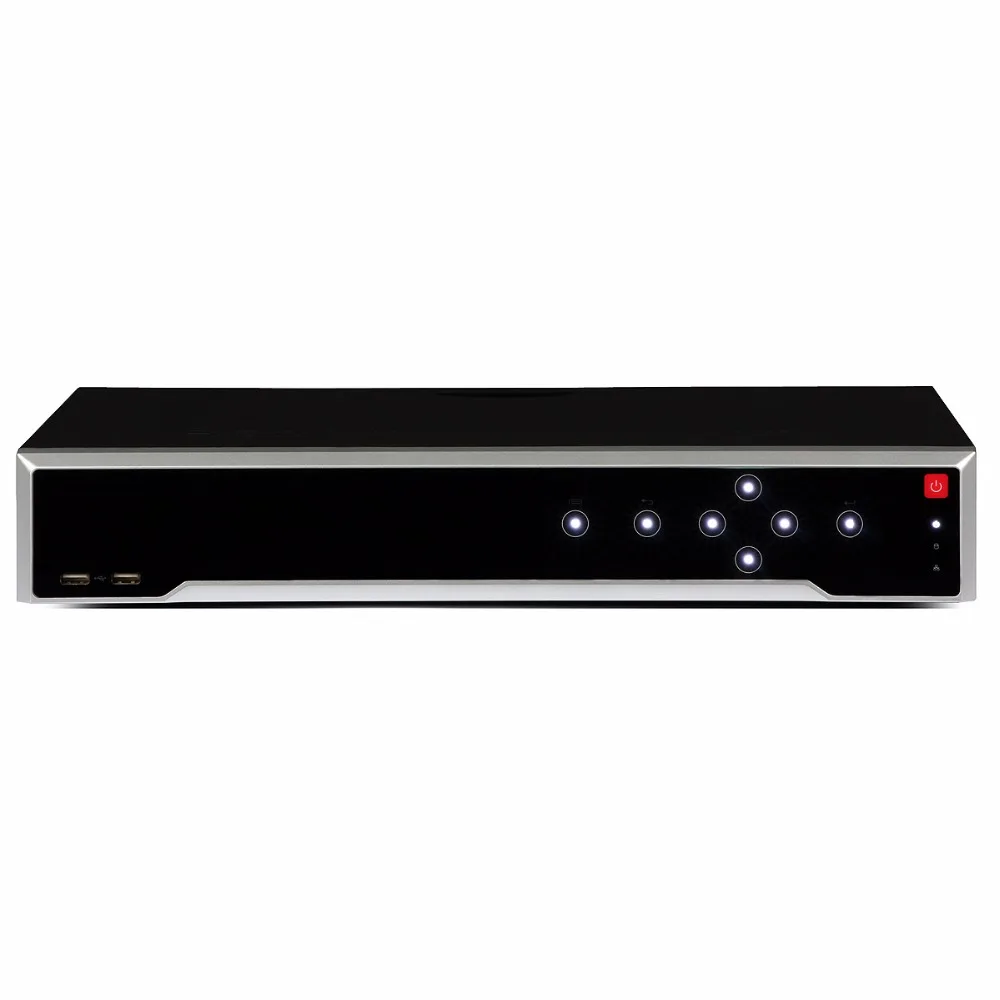 Hikvision cctv видео рекордер NVR встроенный Plug Play 4K DVR DS-7716-K4/16 P 16ch PoE 8mp ip камера охранная